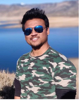 Portrait of Aditya Raikwar.
